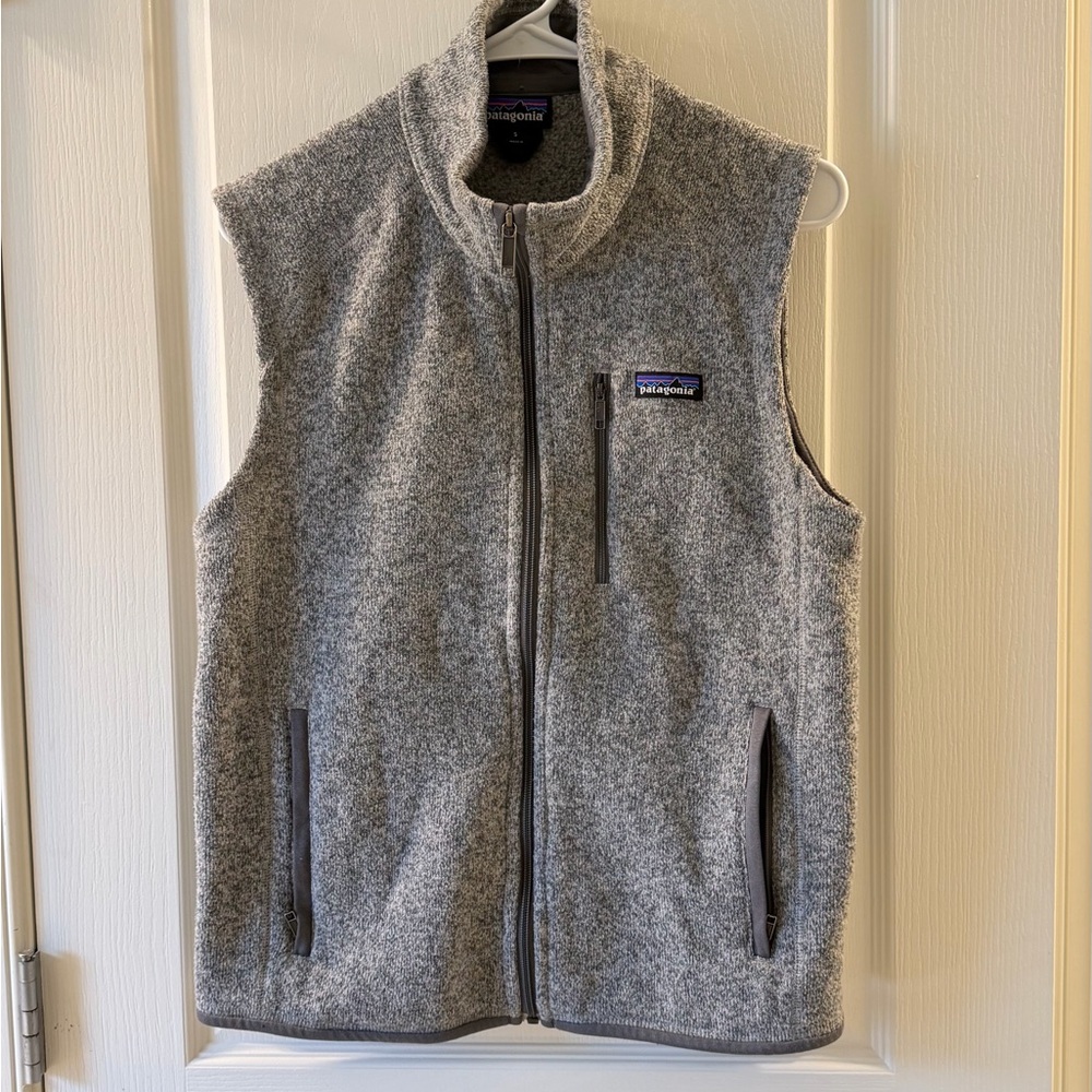 Patagonia Heathered Gray Vest
